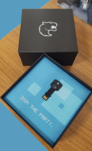 Pendrive personalizado para a equipe Furia de eGames