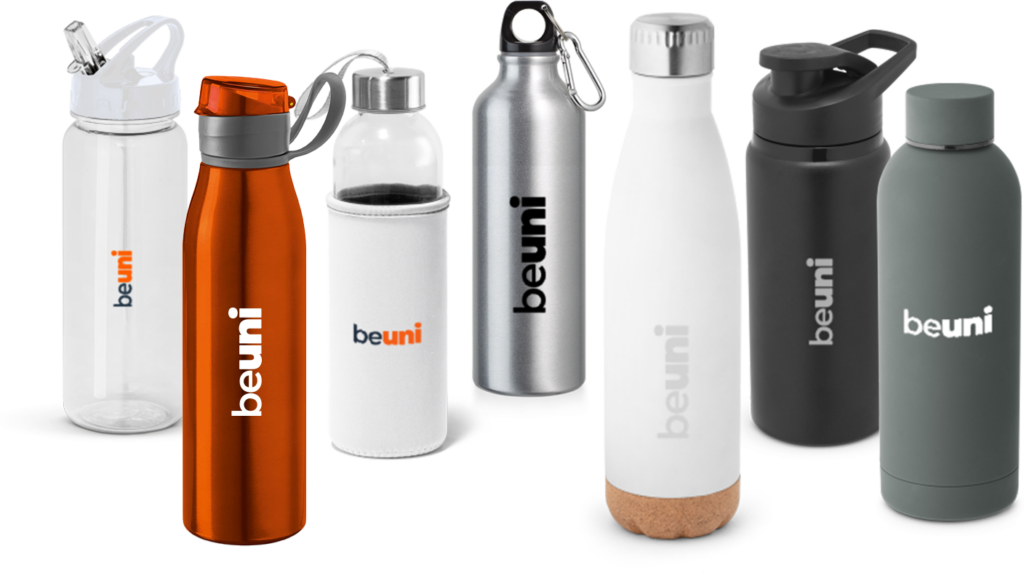 Squeezes personalizadas da BeUni