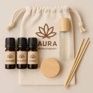 kit de aromaterapia Ideias de brindes para promover a saúde mental no ambiente de trabalho