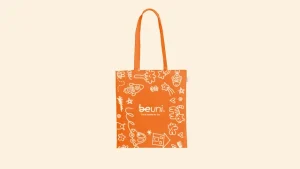 ecobag infantil brindes beuni