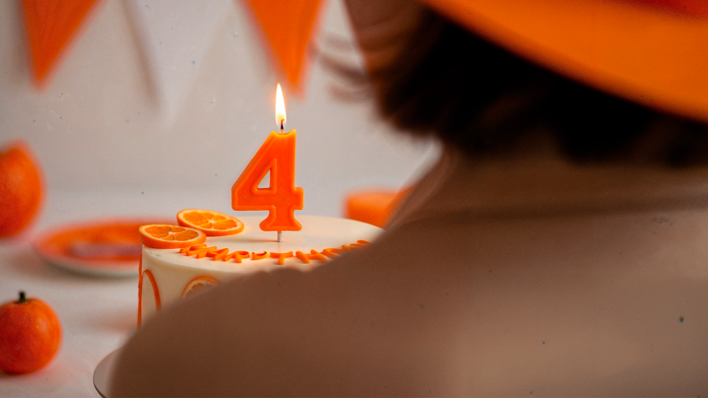 Aniversário de tempo de empresa beuni brindes