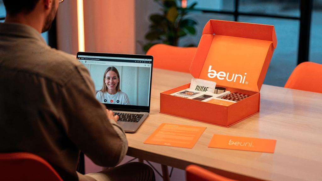 marketing hibrido beuni brindes personalizados